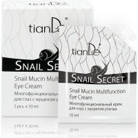 Многофункционален околоочен крем със секрет от охлюви "Snail Secret", 1 бр. х 10 ml